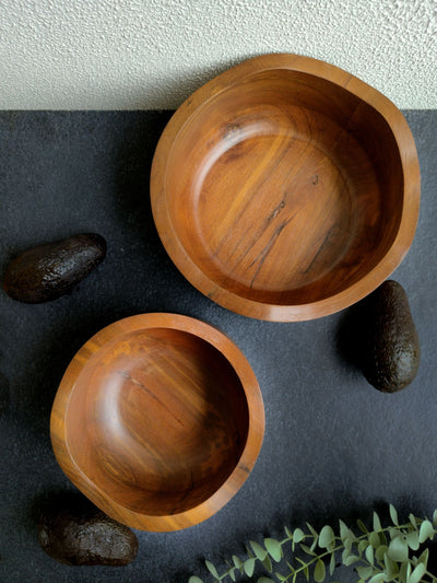Wooden Wave Bowl