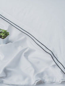 Bedsheet - Waves White