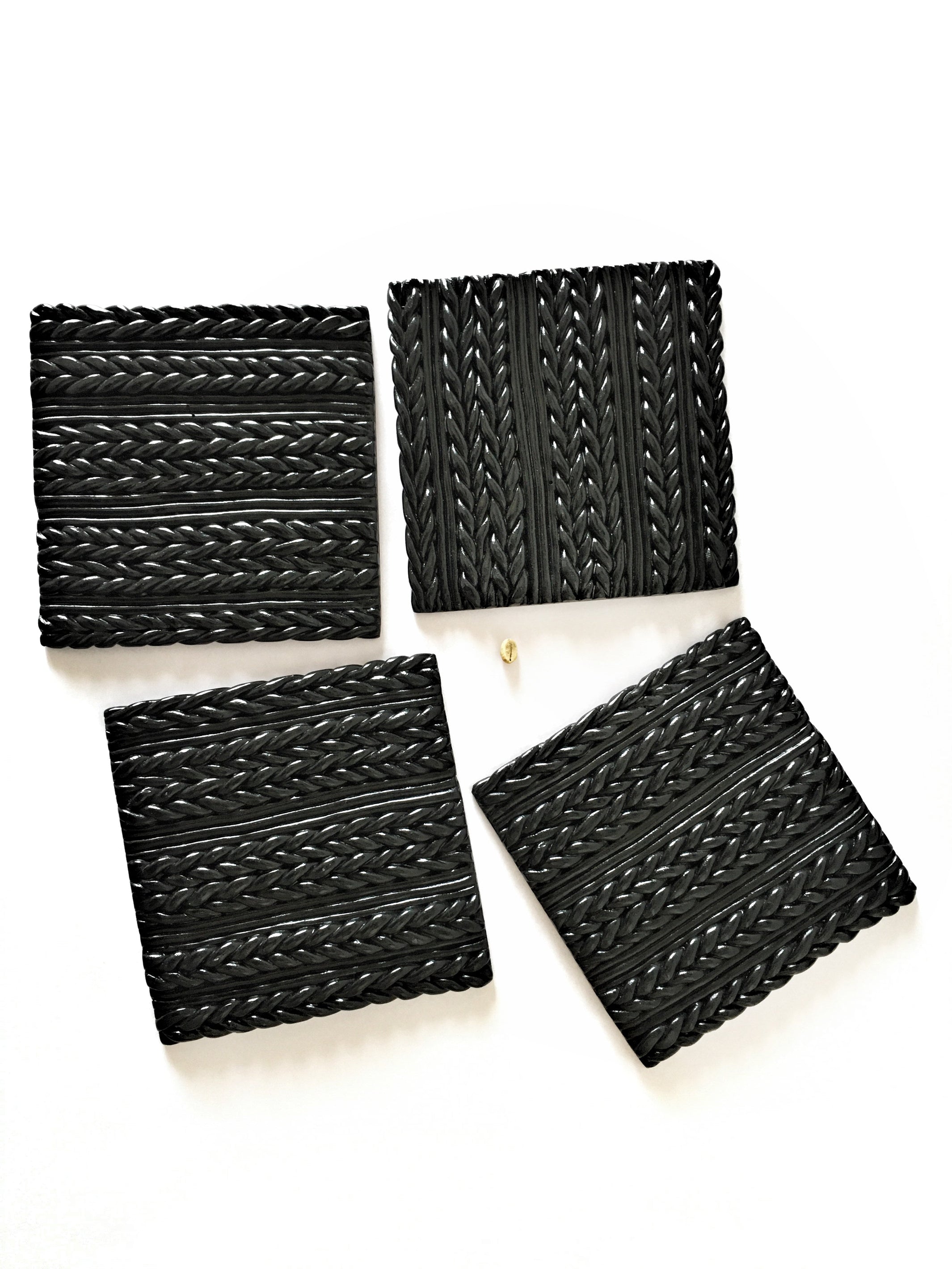 Concrete Weave Coasters