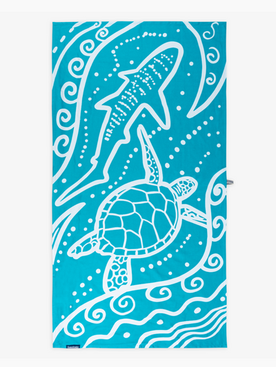 Wild Ocean Printed Beach Towel