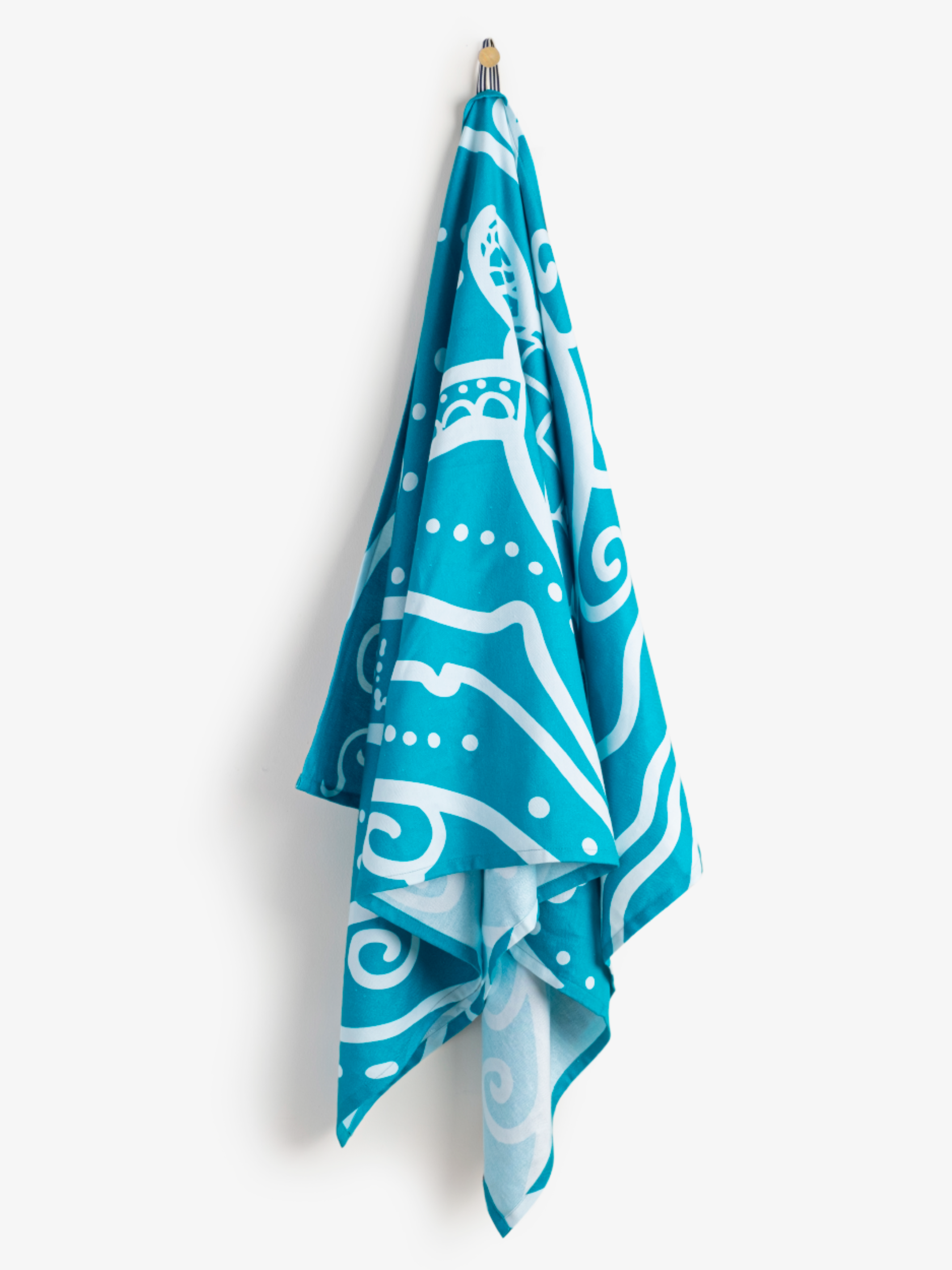 Wild Ocean Printed Beach Towel