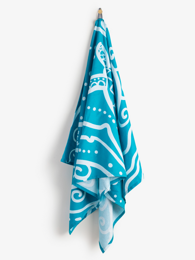 Wild Ocean Printed Beach Towel