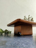 Wood Tall Cake Stand