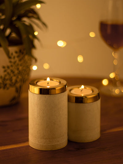 Tea Light Candle Holder - Yang Towers