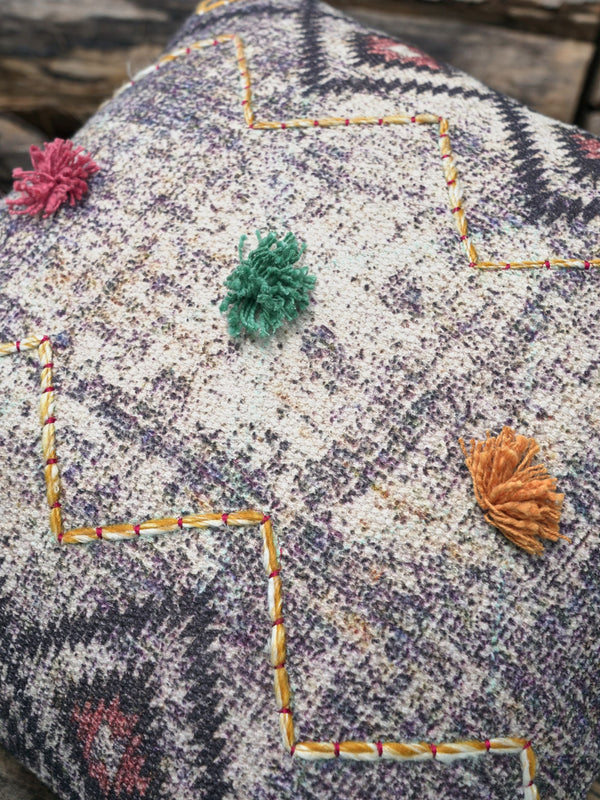 Cushion Cover - Yildiz Embroidered Cotton