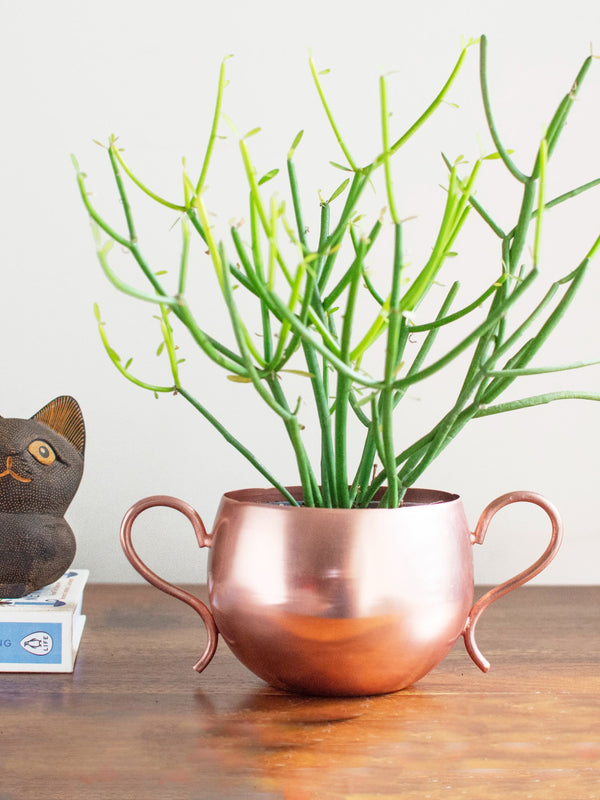 Zia Copper finish Planter