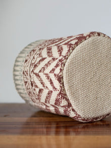Zoya handblock printed Basket Medium